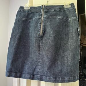 Loft Jean Skirt